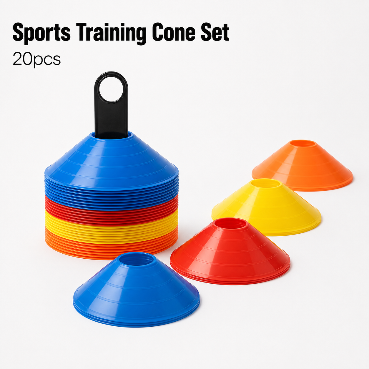 Sports Training Cone Set 20pcs