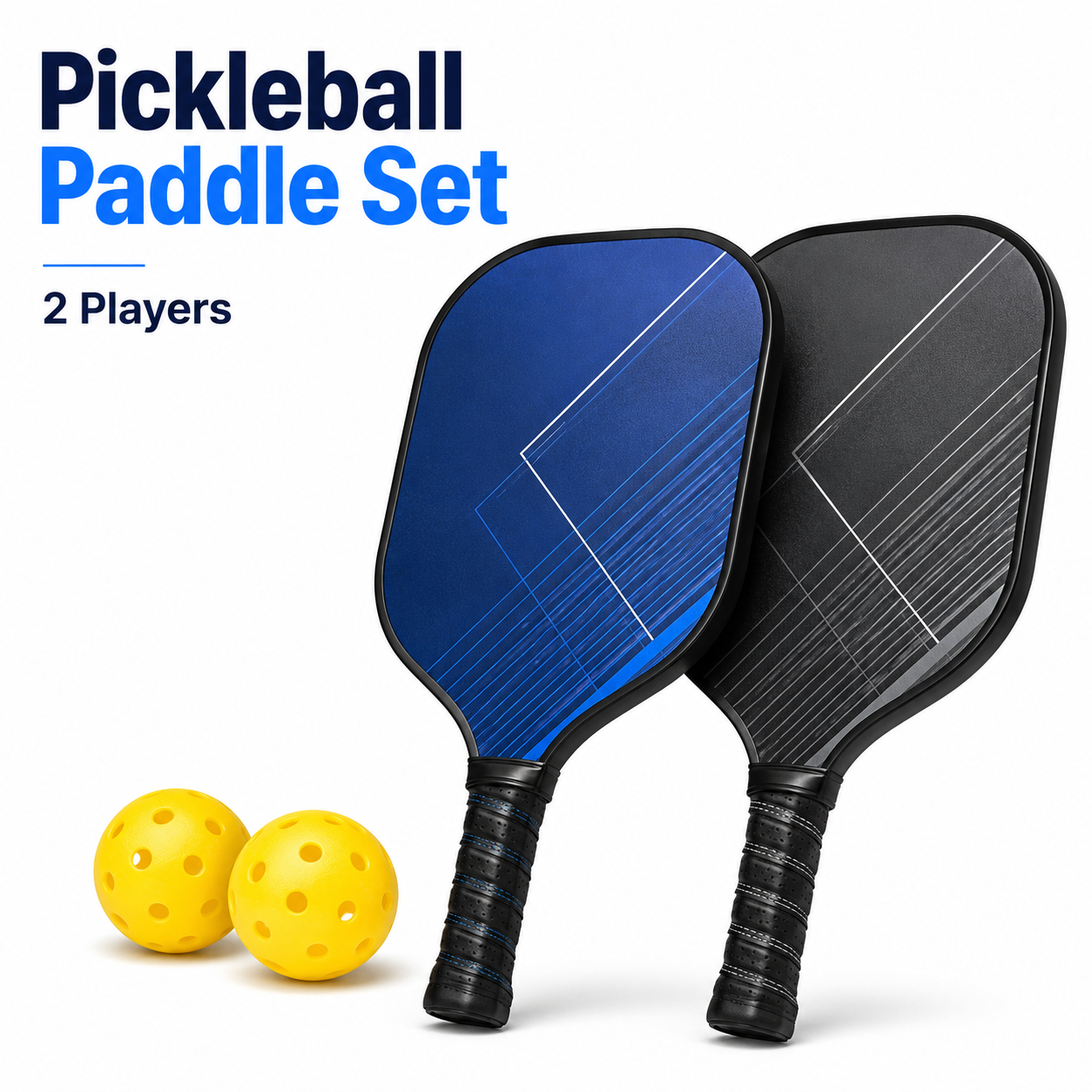 Pickleball Paddle Set 2 Players
