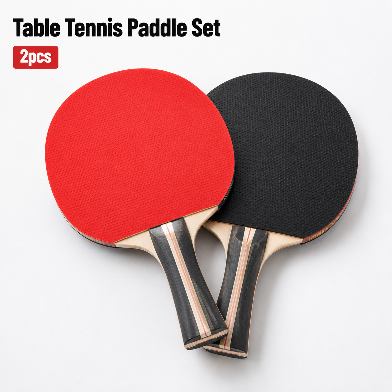 Table Tennis Paddle Set 2pcs