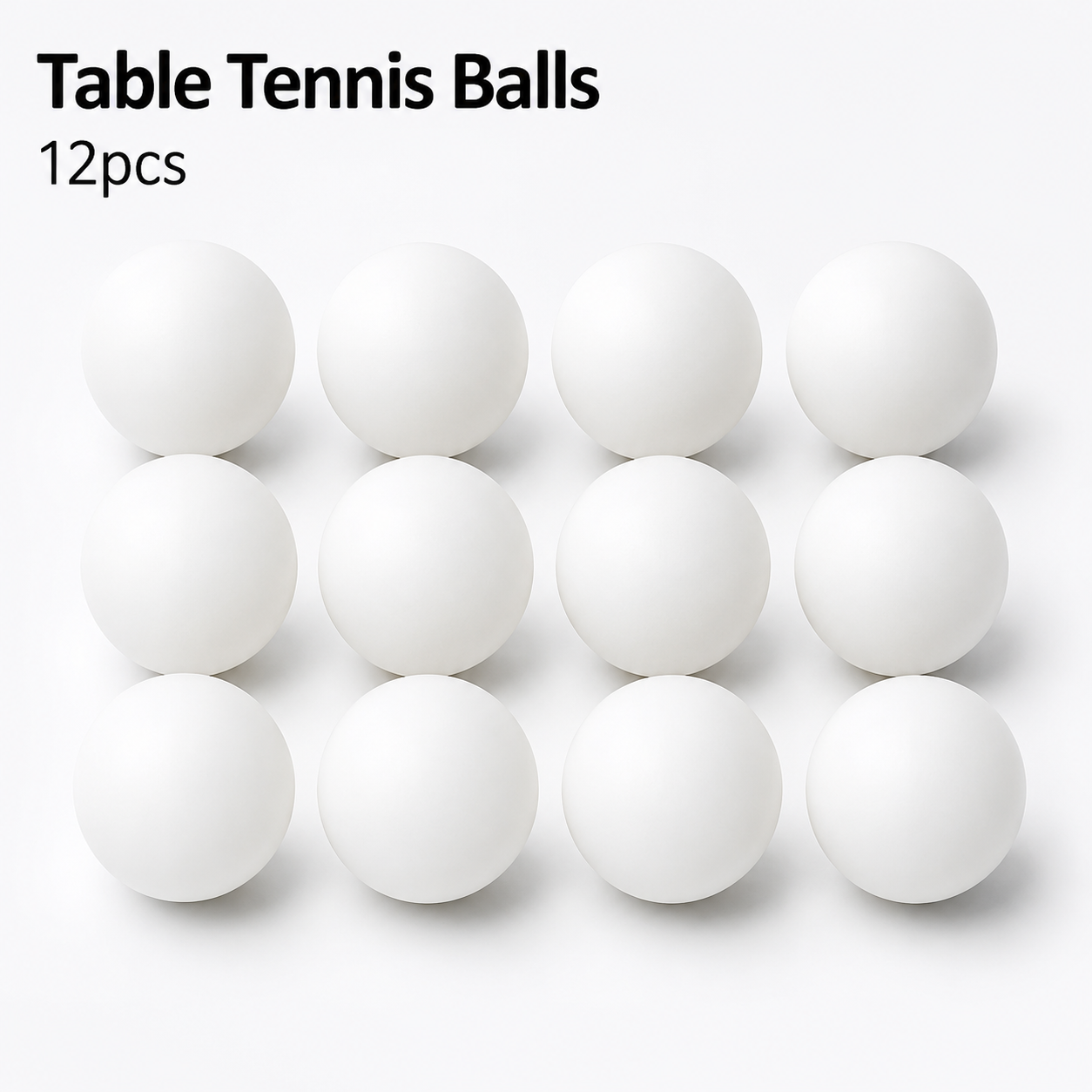 Table Tennis Balls 12pcs